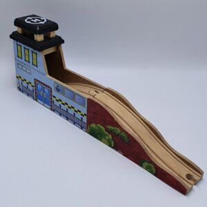 Imaginarium Wooden Railway Heli-Pad Aiport and Track Ramp Compatible Tho…